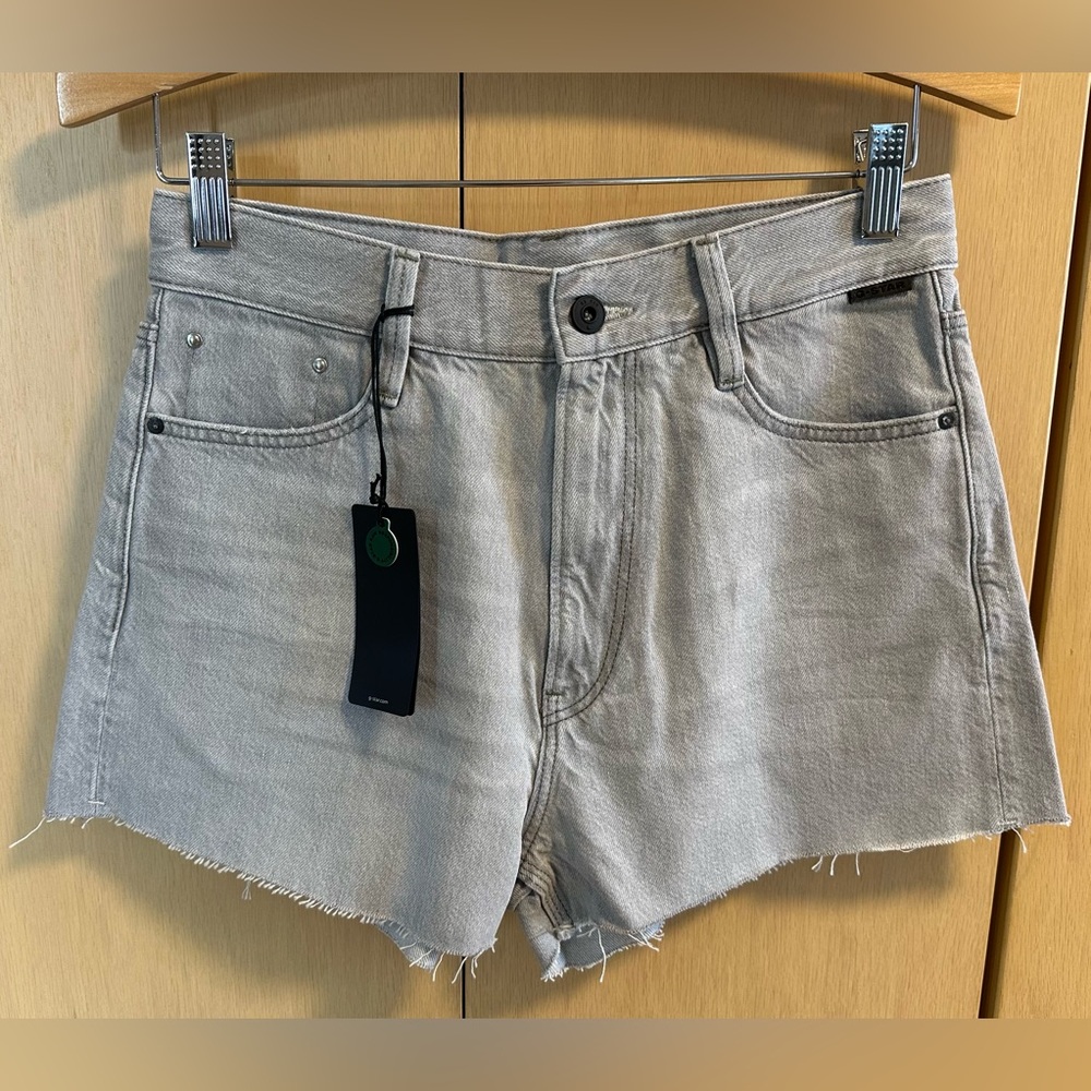 G-Star Raw Denim High-Rise Shorts - NWT
